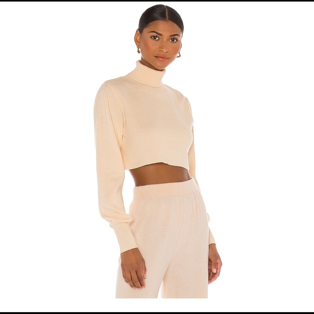 X REVOLVE Cropped Turtleneck in White
Callahan